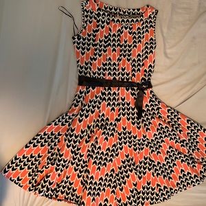 HAANI swing dress white